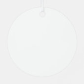 穏保やかだ メタルオーナメント (裏面)