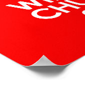 穏保やかでウイングChun on !!! ポスター (角)