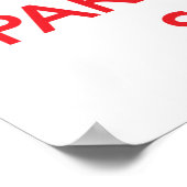 穏保やかでパーティーと泳ぐ人 ポスター (角)