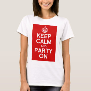 穏保やかでパーティーのTシャツ Tシャツ