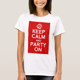 穏保やかでパーティーのTシャツ Tシャツ