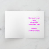 穏保やかで幸せな母の日を過ごす カード (内部)