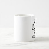 穏保やかで柔らかい コーヒーマグカップ (中央)