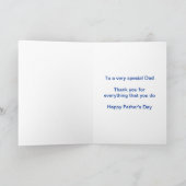 穏保やかで父の日を過ごす カード (内部)