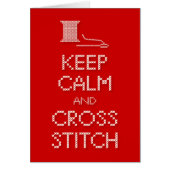 穏保やかなグリーティングカード (正面)