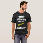 穏保やかにアンドレアに皮肉なことわざR Tシャツ (正面フル)