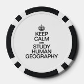 穏保やかに勉強の人間地理学 ポーカーチップ (裏面)