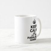 穏保やかに取り扱う コーヒーマグカップ (正面右)