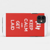 穏保やかに寝る Case-Mate iPhoneケース (裏面(横))