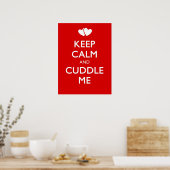 穏保やかに抱き締める ポスター (キッチン)