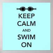 穏保やかに泳ぐ ポスター (正面)