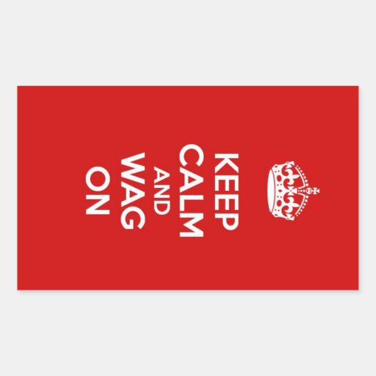 穏保やかに進む 長方形シール (正面)