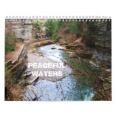穏和な水のカレンダー カレンダー (カバー)