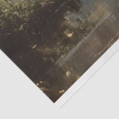 穏威厳のあるやかな日に照らされた沼地に立つ緑 薄葉紙 (詳細)