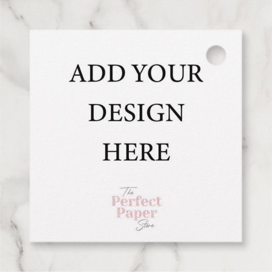 穴あきのギフトタグテンプレート フェイバータグ (裏面)