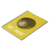 穴おもしろいな動物のかわいいラット ノートブック (左側)