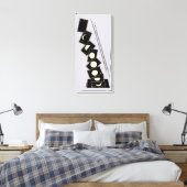 穴から落ちる時間 キャンバスプリント (インサイチュ (寝室))