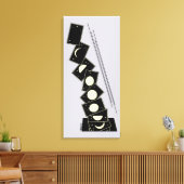 穴から落ちる時間 キャンバスプリント (インサイチュ (リビング))