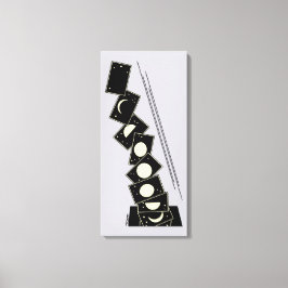 穴から落ちる時間 キャンバスプリント