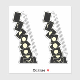 穴から落ちる時間 シール