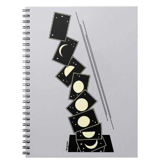 穴から落ちる時間 ノートブック (正面)