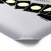 穴から落ちる時間 ポスター (角)