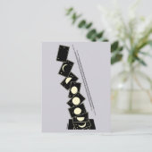 穴から落ちる時間 ポストカード (スタンド正面)