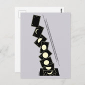 穴から落ちる時間 ポストカード (正面/裏面)