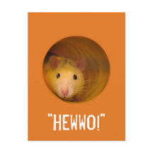 穴におもしろい光の幻想ネズミ