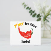 穴に火を入れろ! ポストカード (スタンド正面)