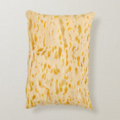 穴のあいたチーズ質感 アクセントクッション (裏面(縦))