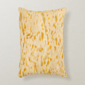 穴のあいたチーズ質感 アクセントクッション (正面(垂直))