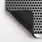 穴のある金属 マウスパッド (コーナー)