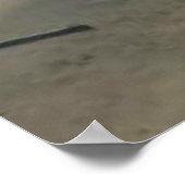 穴の中で火を放つ ポスター (角)