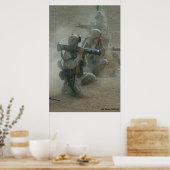 穴の中で火を放つ ポスター (キッチン)