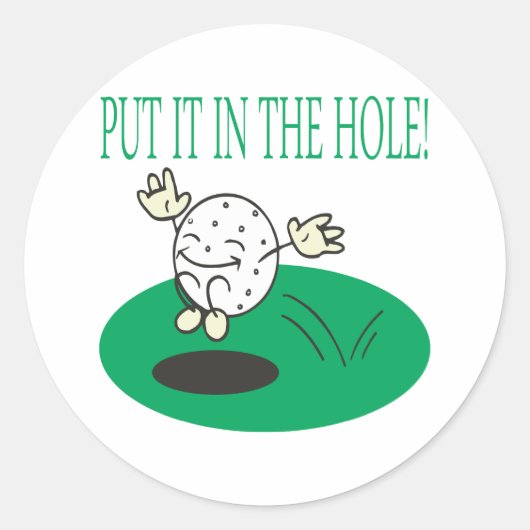 穴の中に入れる ラウンドシール (正面)