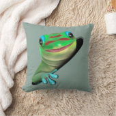 穴の中のゲッコ クッション (ブランケット)