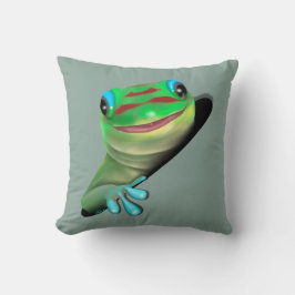 穴の中のゲッコ クッション