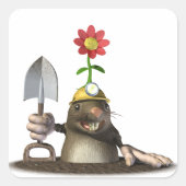 穴の中のモル スクエアシール (正面)