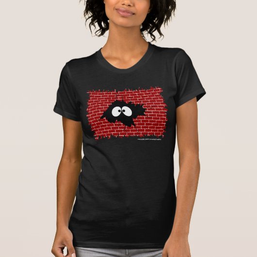 穴の壁の女性のTwofer Shure (フィット) Tシャツ (正面)