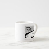 穴の非表示とピーク（透明な背景）プレビュー エスプレッソカップ (正面右)