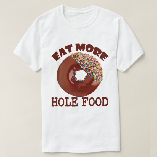 穴の食糧 Tシャツ (デザイン正面)