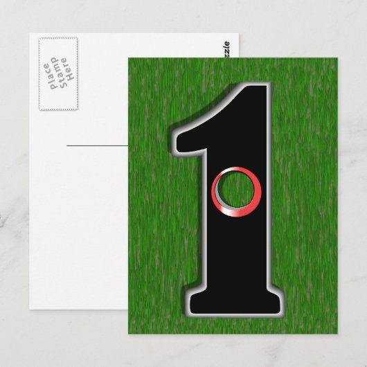 穴を開けて！ ポストカード (正面/裏面)