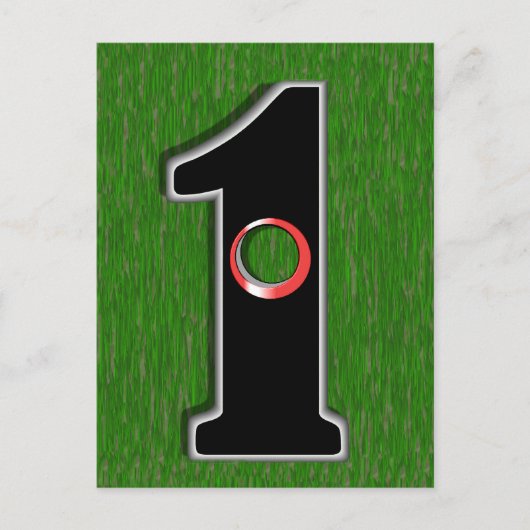 穴を開けて! ポストカード (正面)