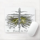 "穴を開けますベール"に マウスパッド (マウス)