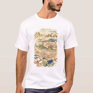 穴を開けられた石を運ぶ皇帝Hui Tsung Tシャツ