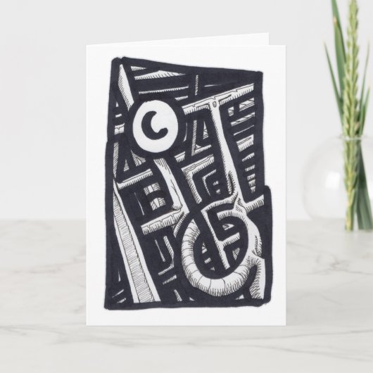 穴を開ける? カード (正面)