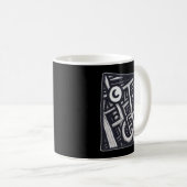 穴を開ける? コーヒーマグカップ (正面右)