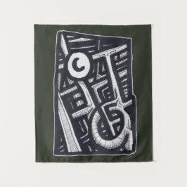 穴を開ける？ タペストリー