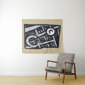 穴を開ける？ タペストリー (インサイチュ(横))